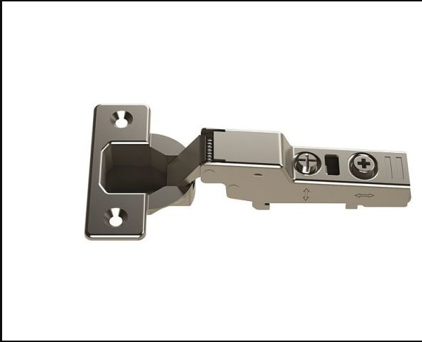 110-DEG HALF OVERLAY CONCEALED CUP HINGE QUICK FIX 8mm CRANKED ARM SOFT CLOSE