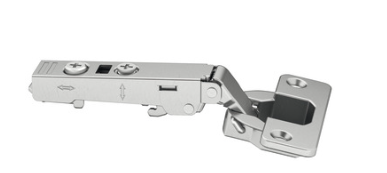 110-DEG FULL OVERLAY CONCEALED CUP HINGE QUICK FIX 8mm CRANKED ARM SOFT CLOSE