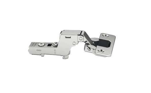 110-DEG INSET MOUNTING CONCEALED CUP HINGE QUICK FIX 17mm CRANKED ARM SOFT CLOSE