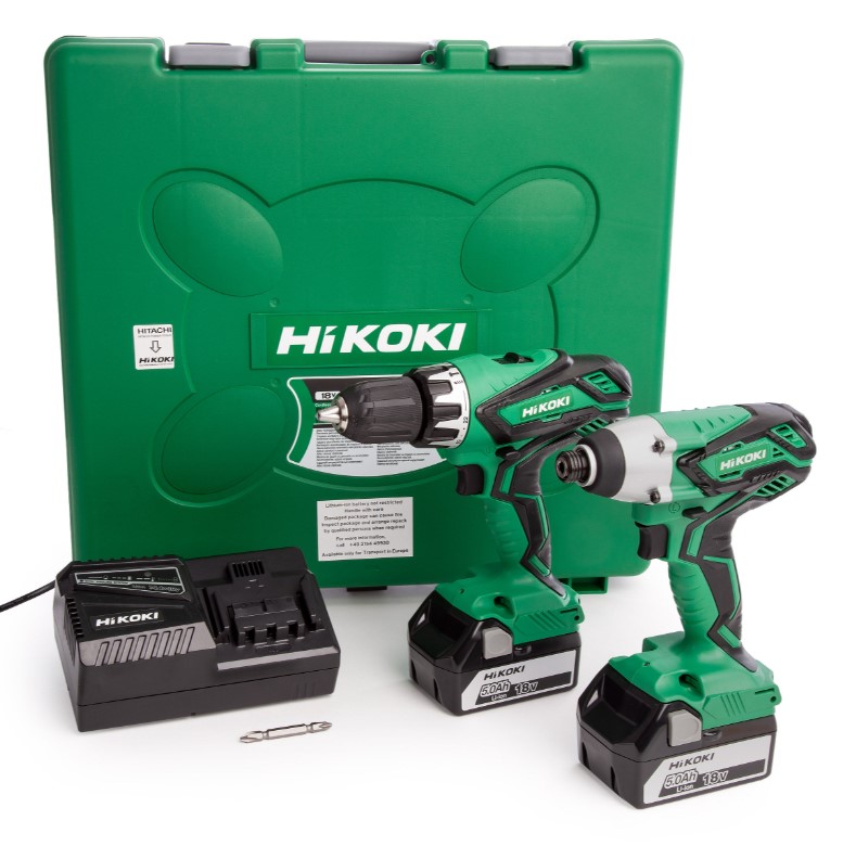 HIKOKI COMBI & IMPACT TWIN PACK 18V