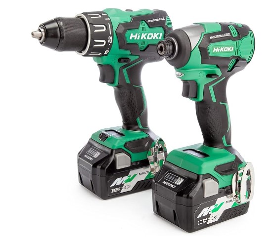 KC18DPL BRUSHLESS TWIN PACK MULITI VOLT WH18DBDL2 & DV18DBXL 2 x 36-18-V BATTERIES