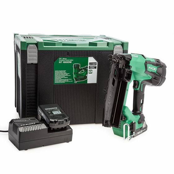 NT1865DMJXZ BRUSHLESS 16G BRAD NAILER 18V WITH BATTERIERS & CHARGER