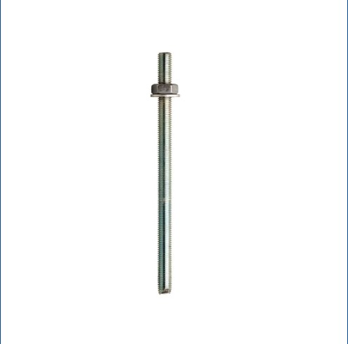 10 x 105mm ANCHOR STUD PLAIN END ZINC PLATED 10-BOX