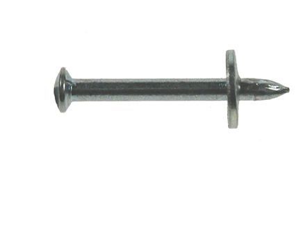 3.7 x 72mm METAL WASHERED DRIVE PINS NAILS QTY 100