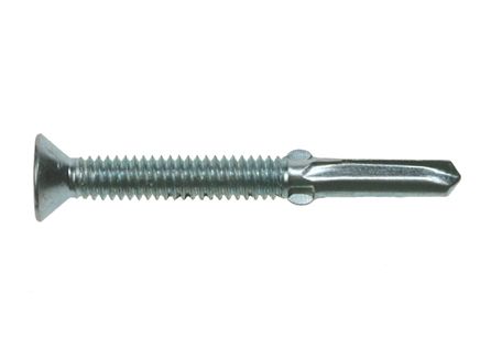 5.5 x 50 COUNTERSUNK TEK SCREWS HEAVY SECTION TIMBER TO STEEL 4.0-12.5mm