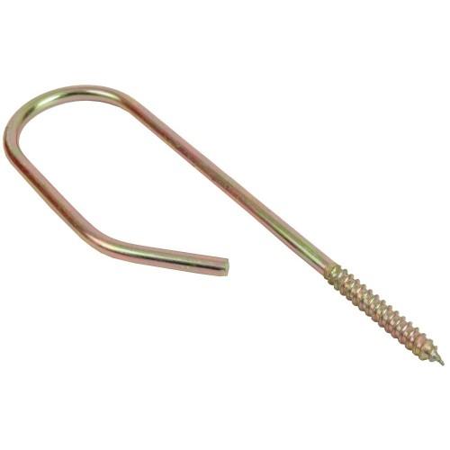 SCREW IN FRAME TIES ZINC YELLOW PASS BOX-QTY-25