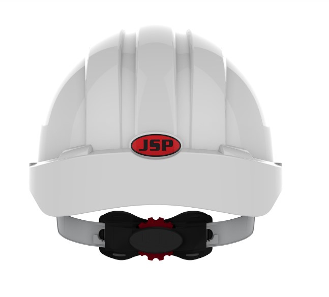 EVO3 Safety Helmet - Wheel Ratchet - Vented - White