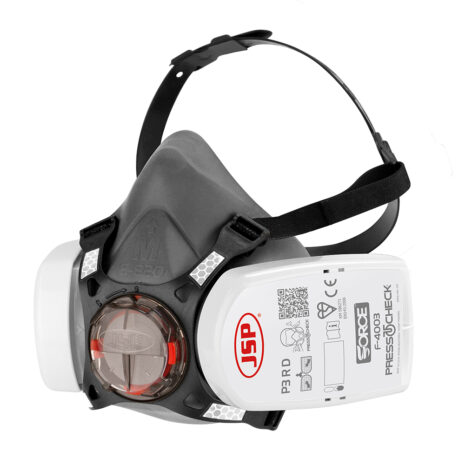 Force8 Half-Mask with PressToCheck - P3 Filters