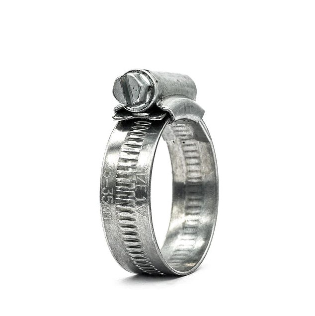 00 Zinc Protected Hose Clip 13 - 20mm (1/2 - 3/4in)