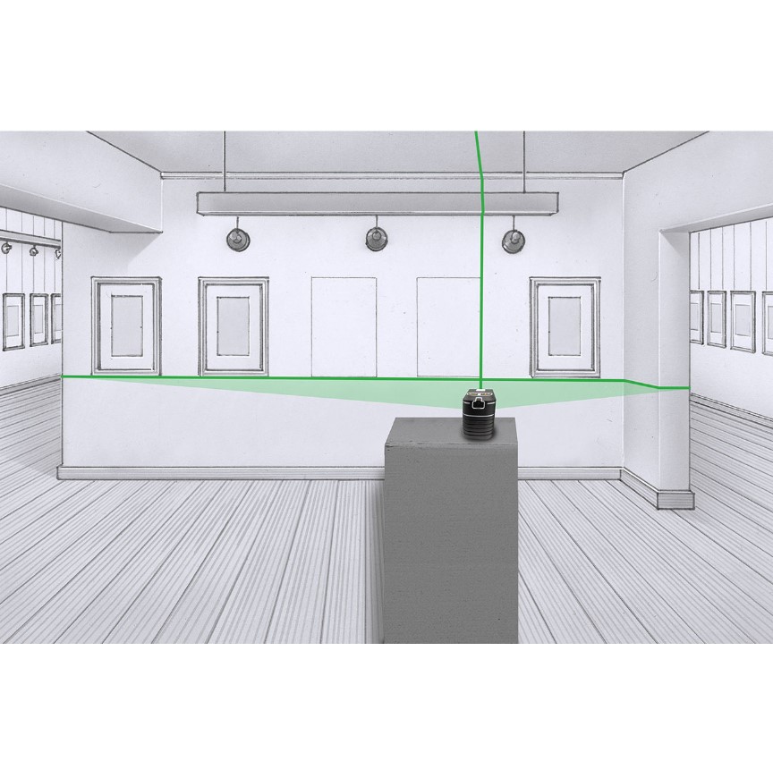 POCKET PLANE LASER 2G GREEN SELF LEVELING LASER