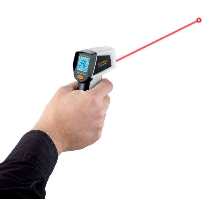 LASERLINER THERMOSPOT POCKET TEMPERATURE LASER RANGE -40C TO +400C