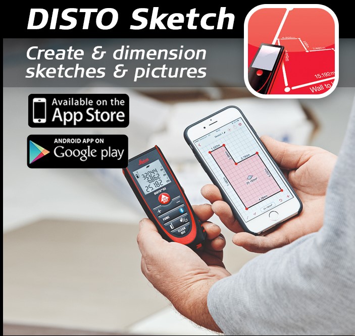 D2BT DISTO LASER MEASURE
