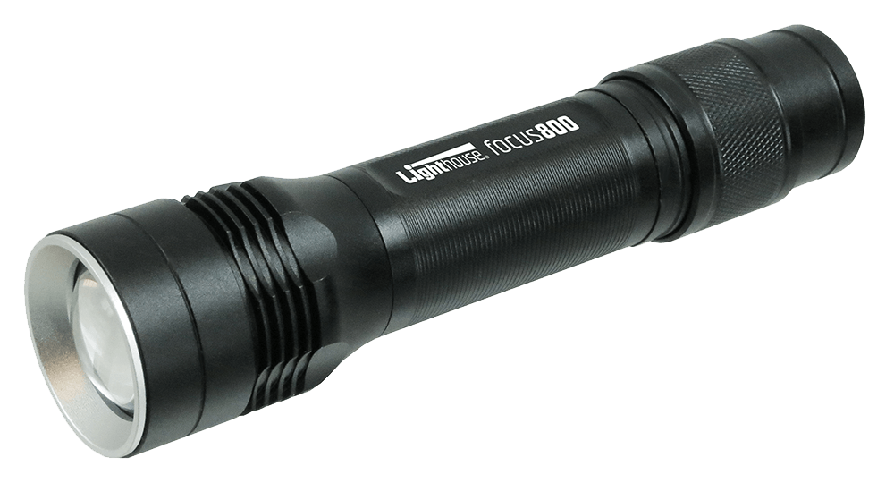 elite Focus800 LED Torch with Rechargeable USB Powerbank 800 lumens