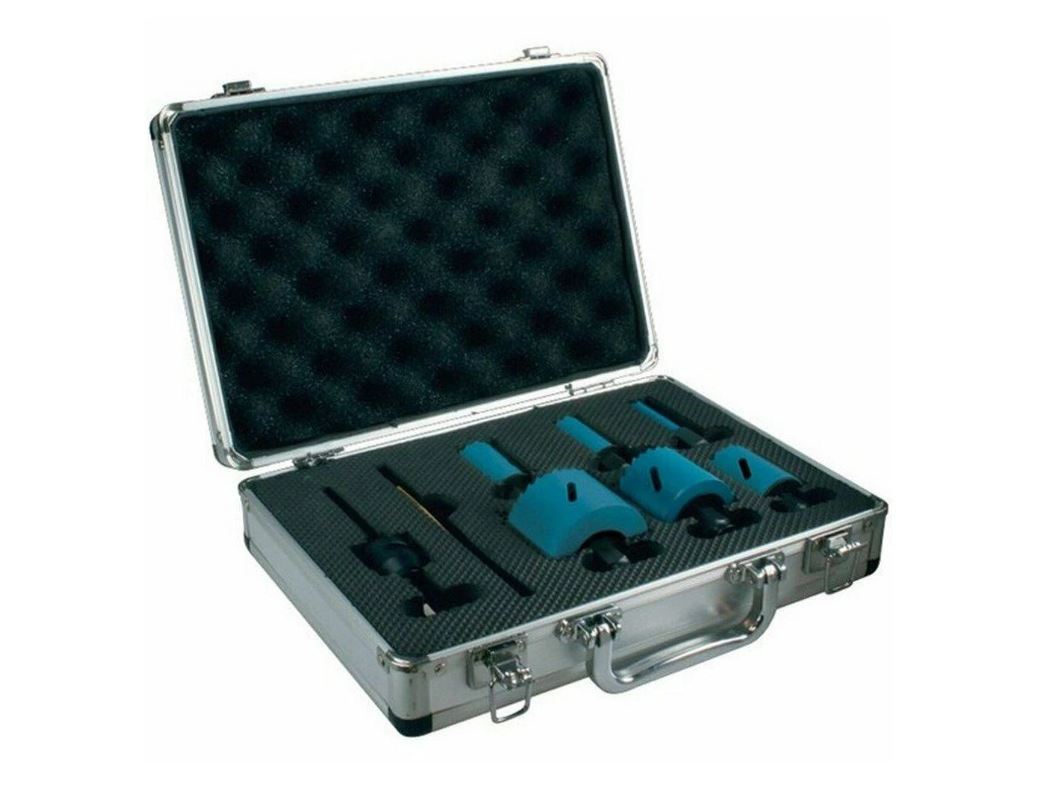 16mm-51mm 8 PIECE EZYCHANGE ELECTRICIAN HOLE SAW MAKITA