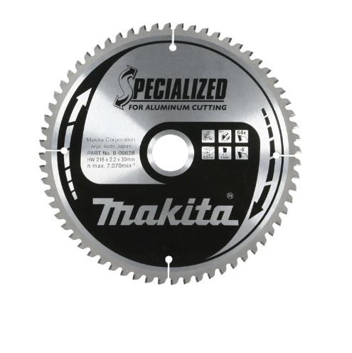 260mm x 80TH x 30mm BORE ALUMINIUM SAW BLADE SPECIALIZED ALUMINIUM MAKITA