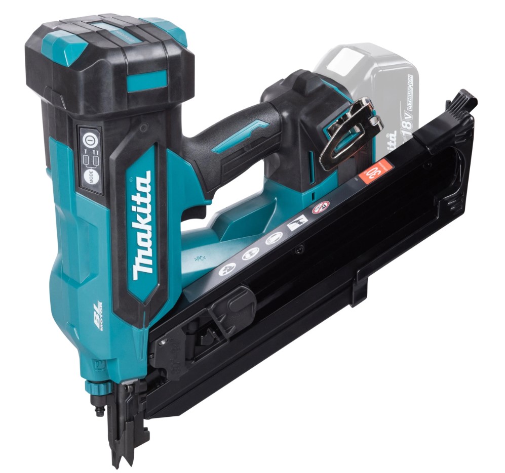 DBN900ZK BRUSHLESS FRAMING NAILER 18V 50mm - 90mm BODY ONLY MAKITA