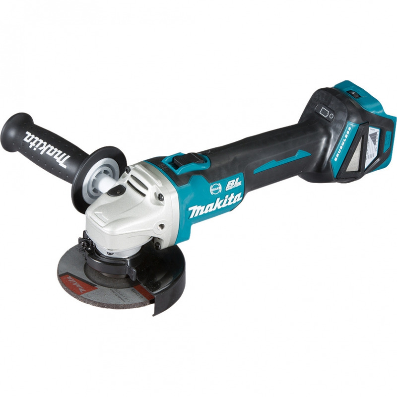 DGA463Z 115mm BRUSHLESS ANGLE GRINDER 18V BODY ONLY MAKITA