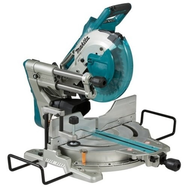 DLS110Z 260mm BRUSHLESS MITRE SAW 36V TWIN 18V BATTERIES BODY ONLY MAKITA