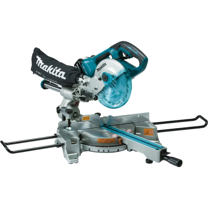 DLS714Z 190mm BRUSHLESS MITRE SAW 36V TWIN 18V BATTERIES BODY ONLY