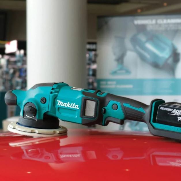 DPO600Z 150mm (6") BRUSHLESS RANDOM ORBIT POLISHER LXT 18V BODY ONLY MAKITA