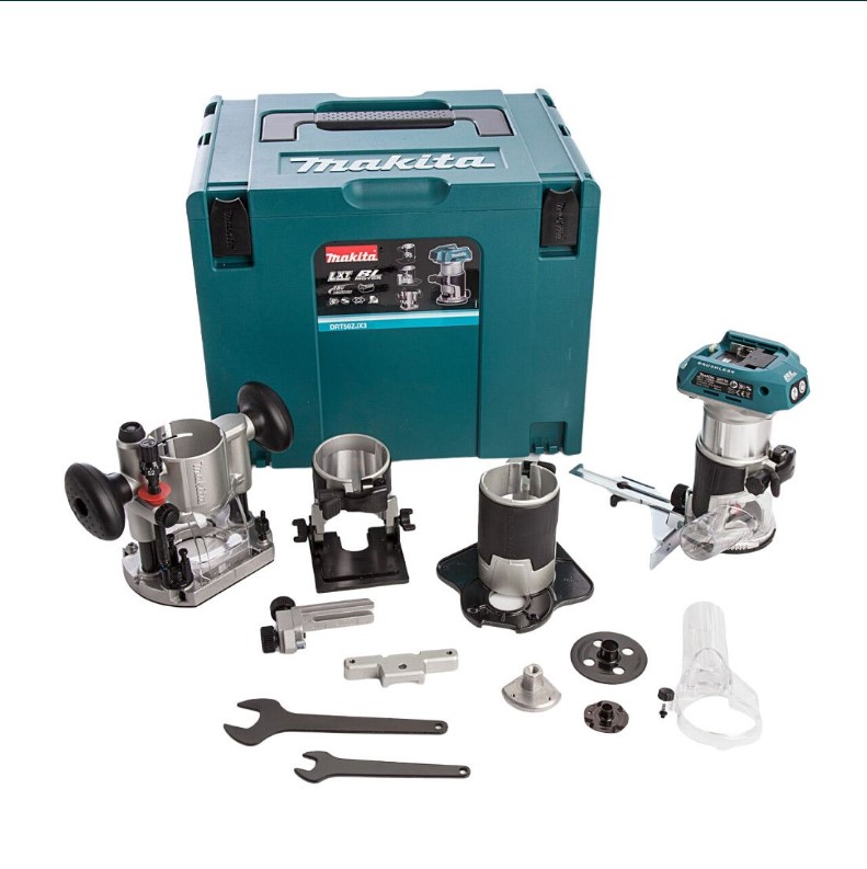 DRT50ZJX3 BRUSHLESS 1/4" PALM ROUTER 18V