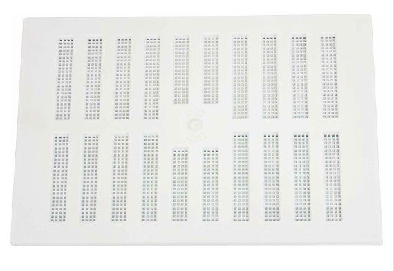 9" x 6" ADJUSTABLE SURFACE VENT WHITE