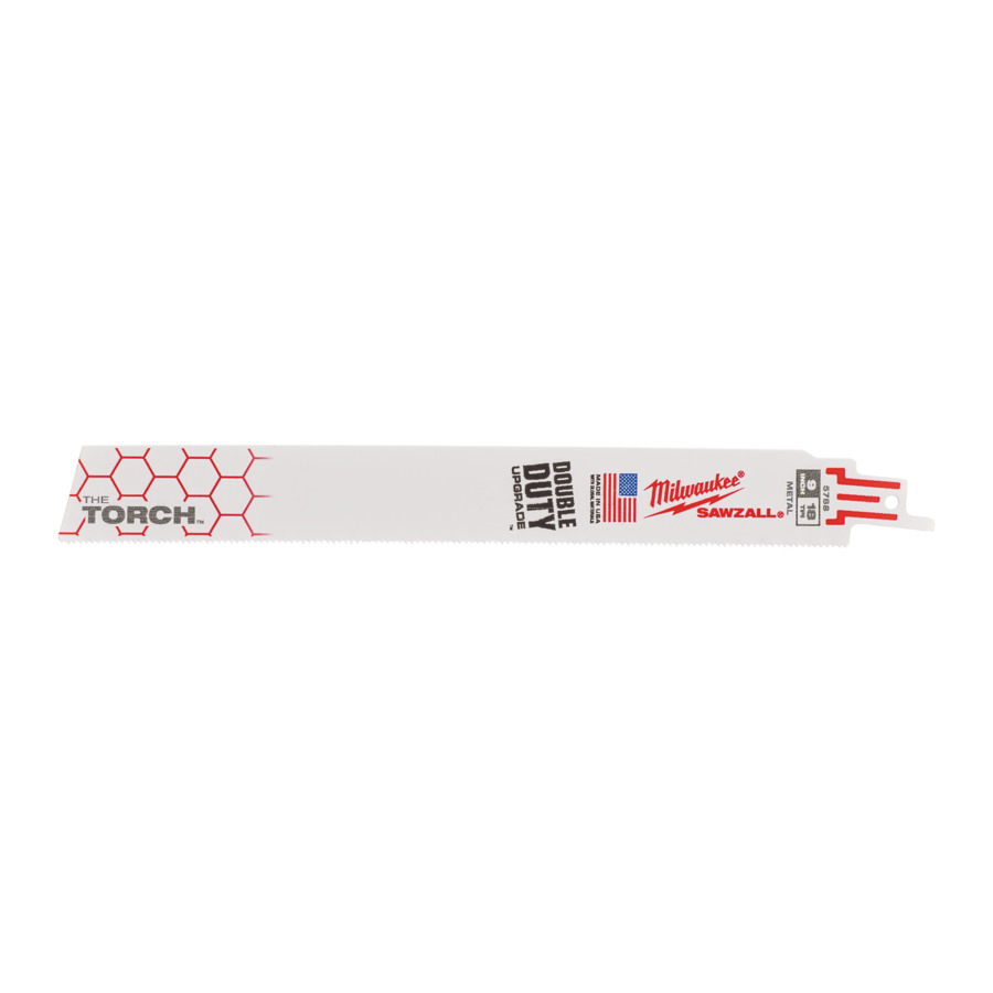 230mm (9") TORCH METAL RECIPROCATING SAW BLADE 5-PK MILWAUKEE