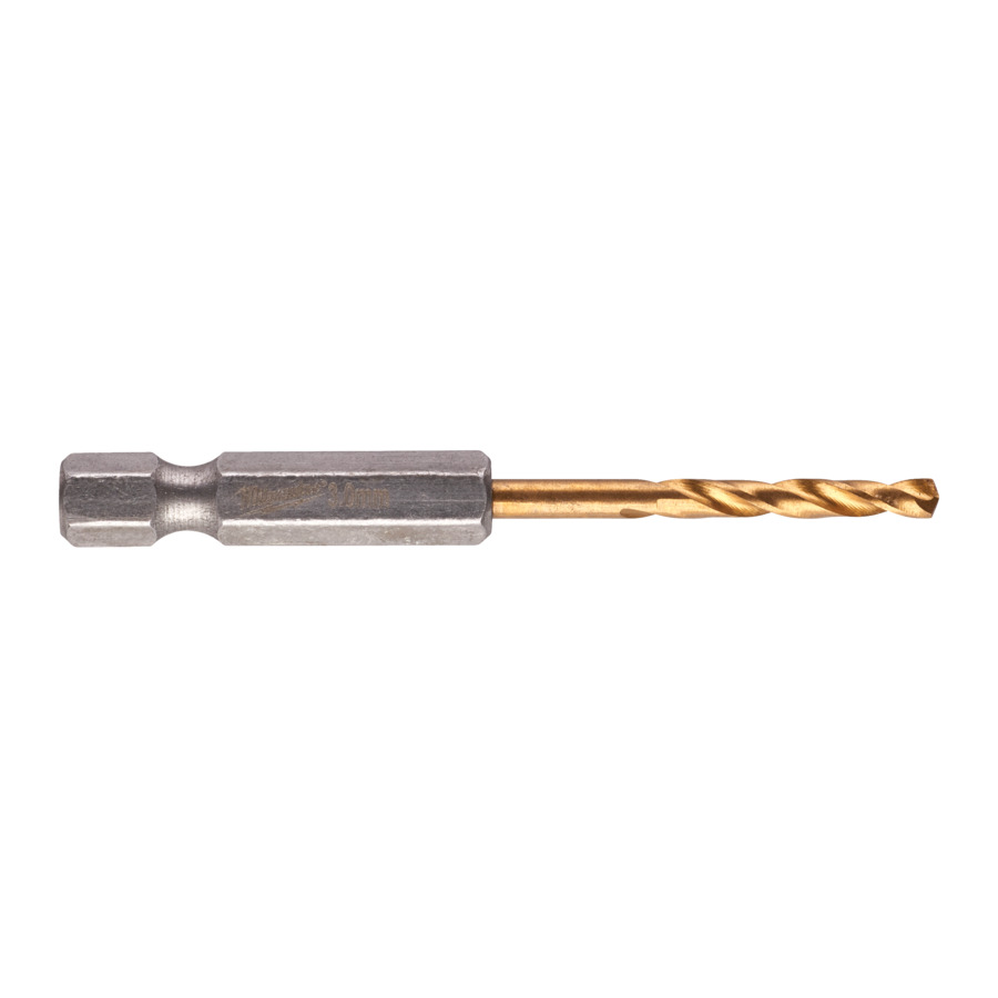 3.0mm x 1/4" HEXAGON DRIVE HSS DRILL BIT 2-PK MILWAUKEE