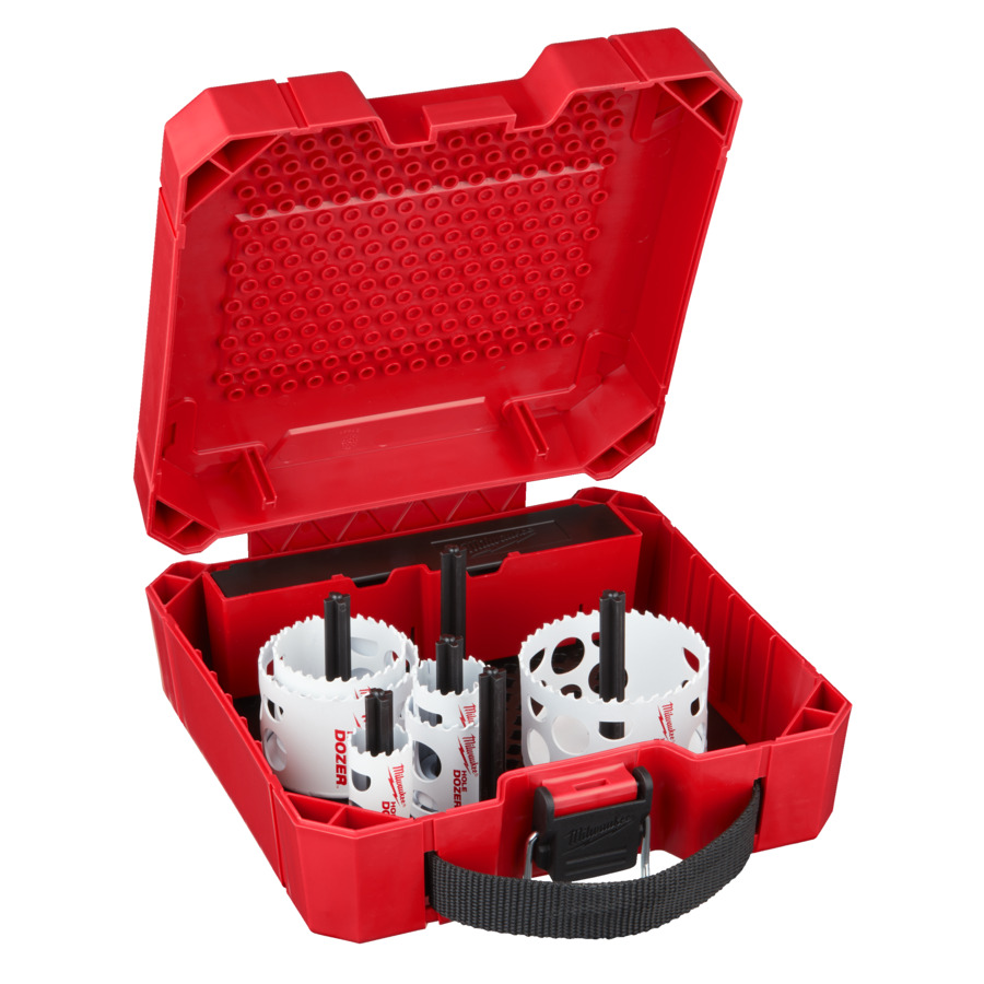 BI-METAL SHOCKWAVE HOLESAW SET 10-PCE  MILWAUKEE