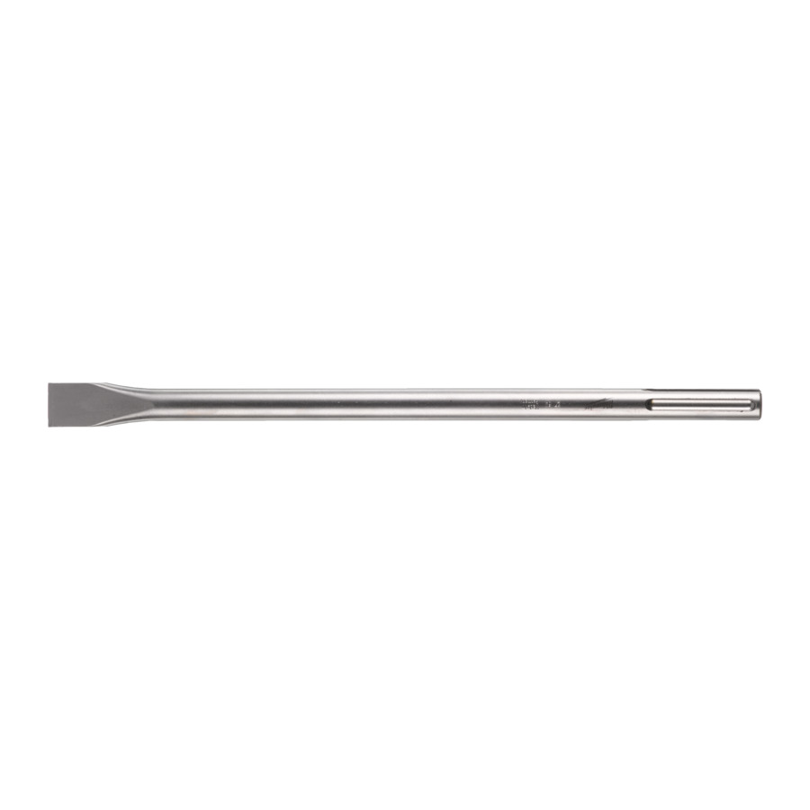 25mm x 400mm  (1" x 16") SDS MAX FLAT CHISEL  MILWAUKEE