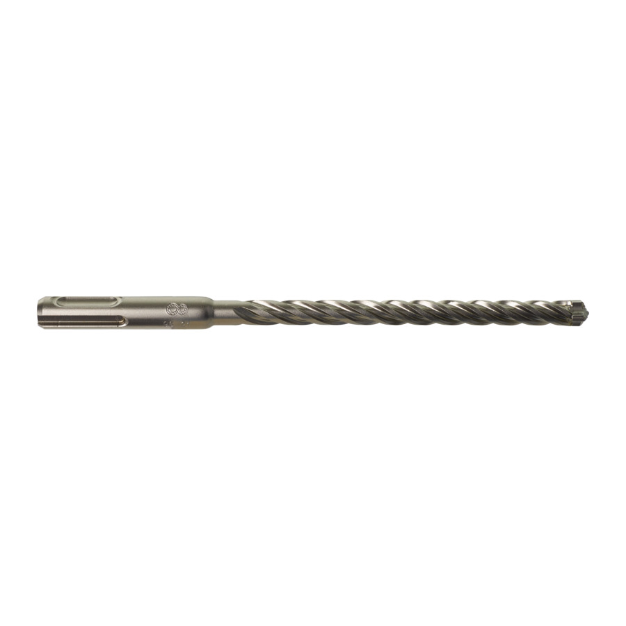 8.0mm x 165mm MX4 SDS HAMMER DRILL BIT 4 CUT  MILWAUKEE