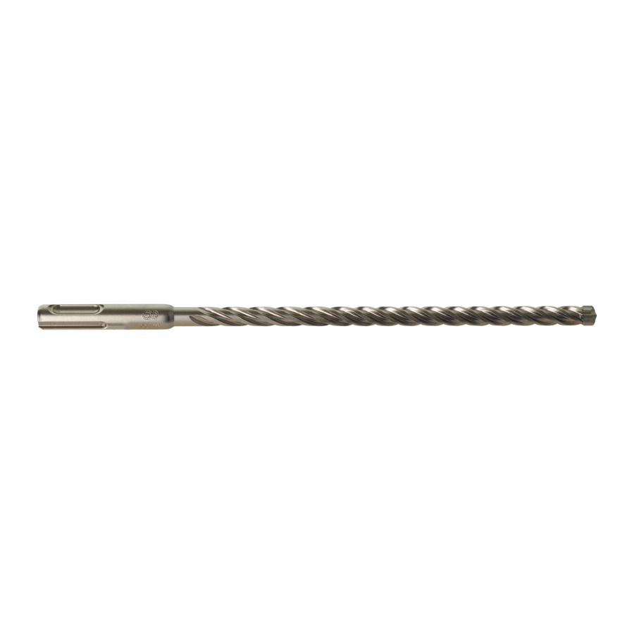 8.0mm x 215mm MX4 SDS HAMMER DRILL BIT 4 CUT  MILWAUKEE