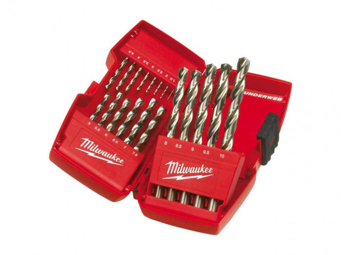 HSS METAL DRILL BIT SET 19-PCS  MILWAUKEE