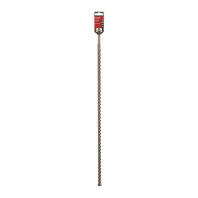 14.0mm x 600mm MX4 SDS HAMMER DRILL BIT 4 CUT  MILWAUKEE