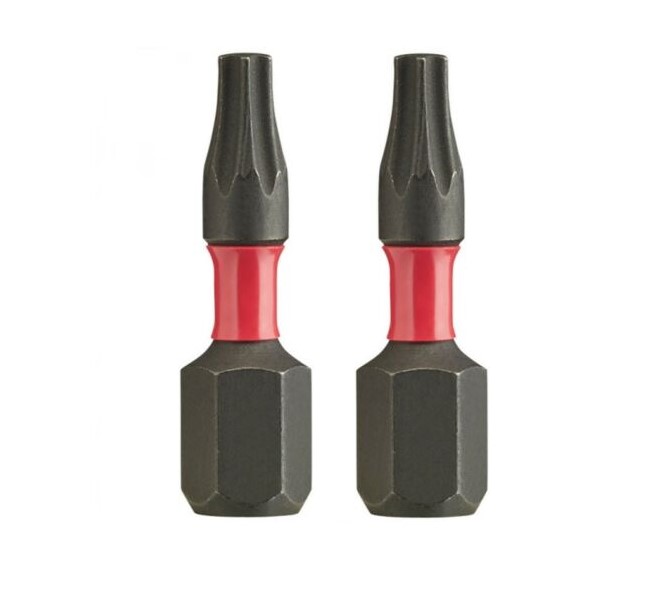 TX-15 x 25mm SCREWDRIVER SHOCKWAVE BITS 25-PCE  MILWAUKEE