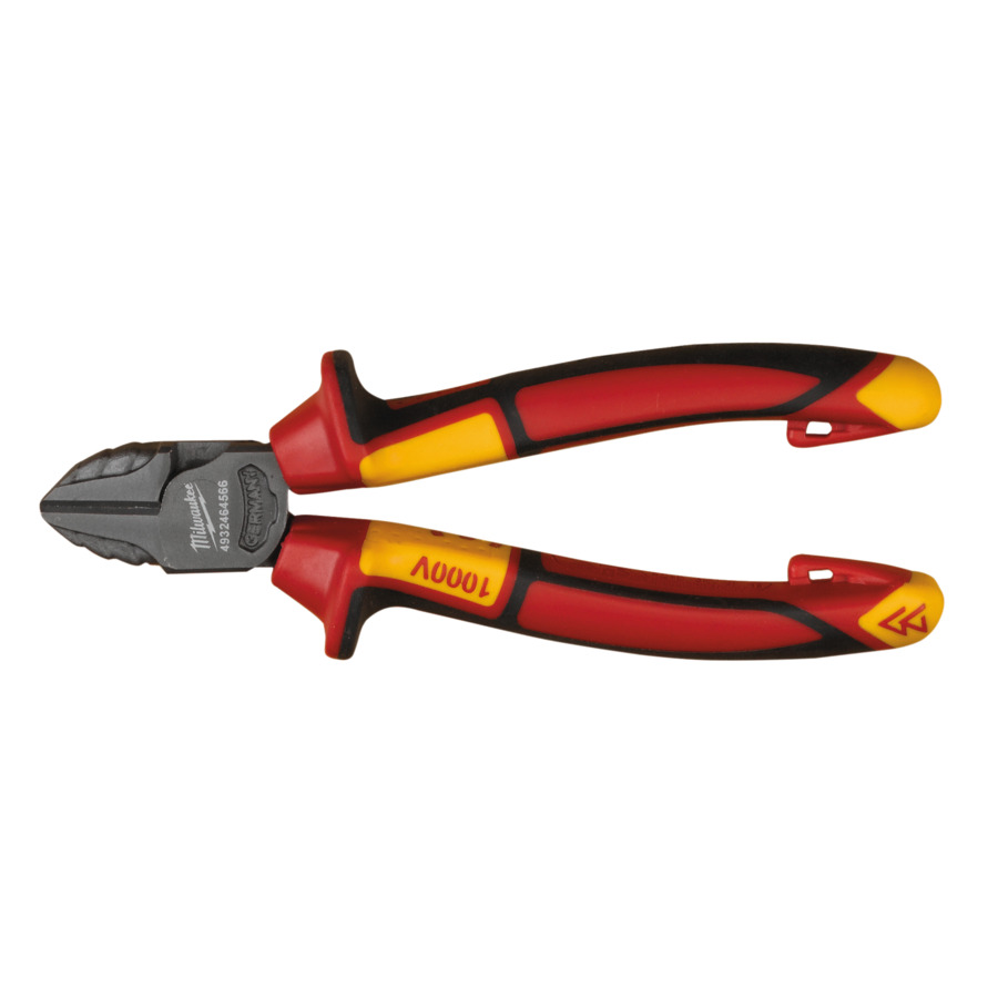 145mm (5 1/2") VDE-INSULATED DIAGONAL CUTTERS  MILWAUKEE