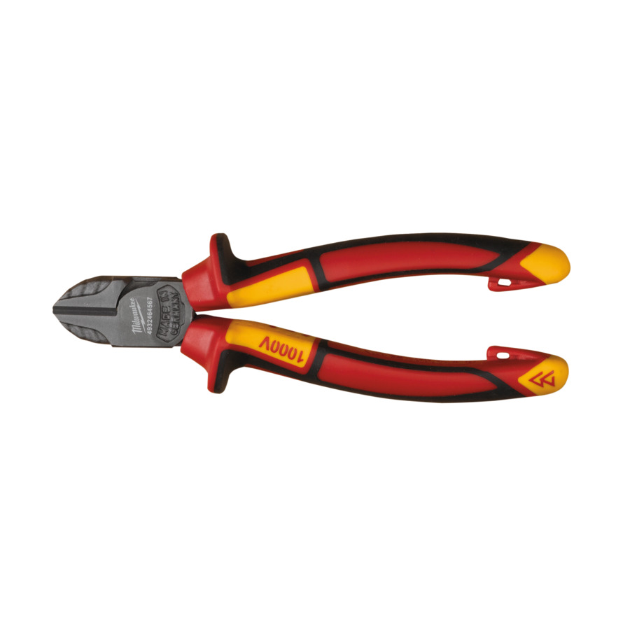 160mm (6 1/4") VDE-INSULATED DIAGONAL CUTTER  MILWAUKEE
