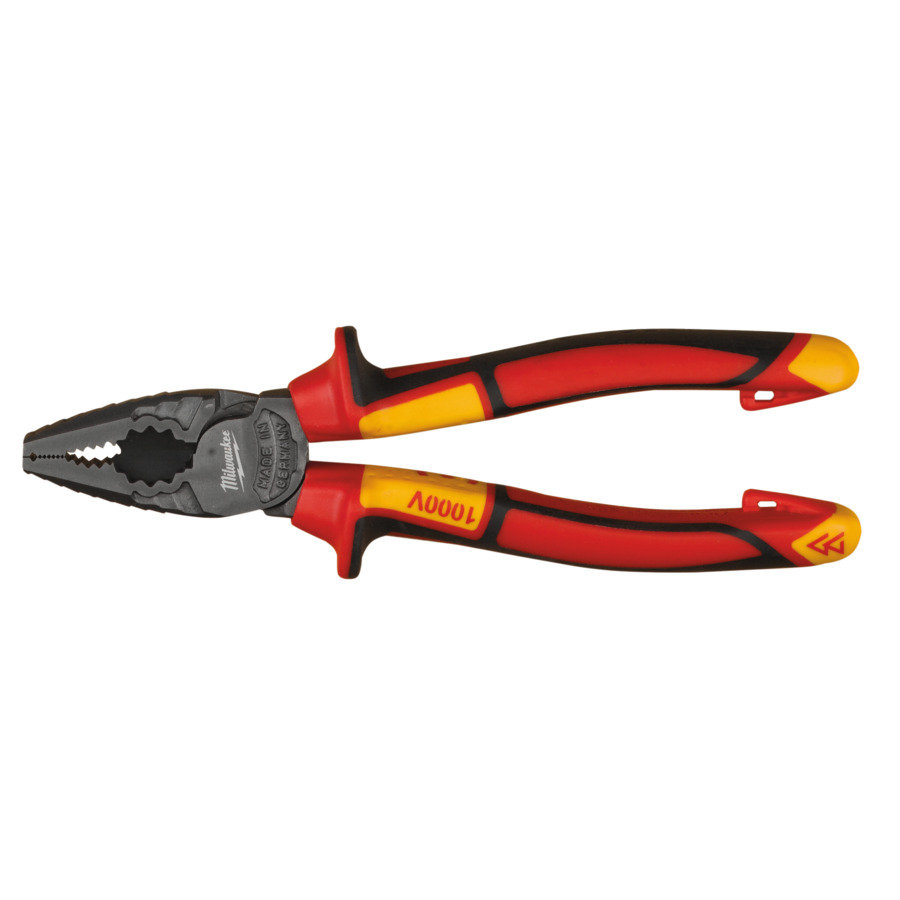 180mm (7") VDE-INSULATED COMBINATION PLIERS  MILWAUKEE