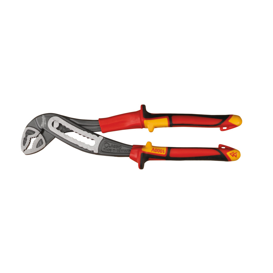 240mm (9 1/2") VDE-INSULATED WATER PUMP PLIERS  MILWAUKEE