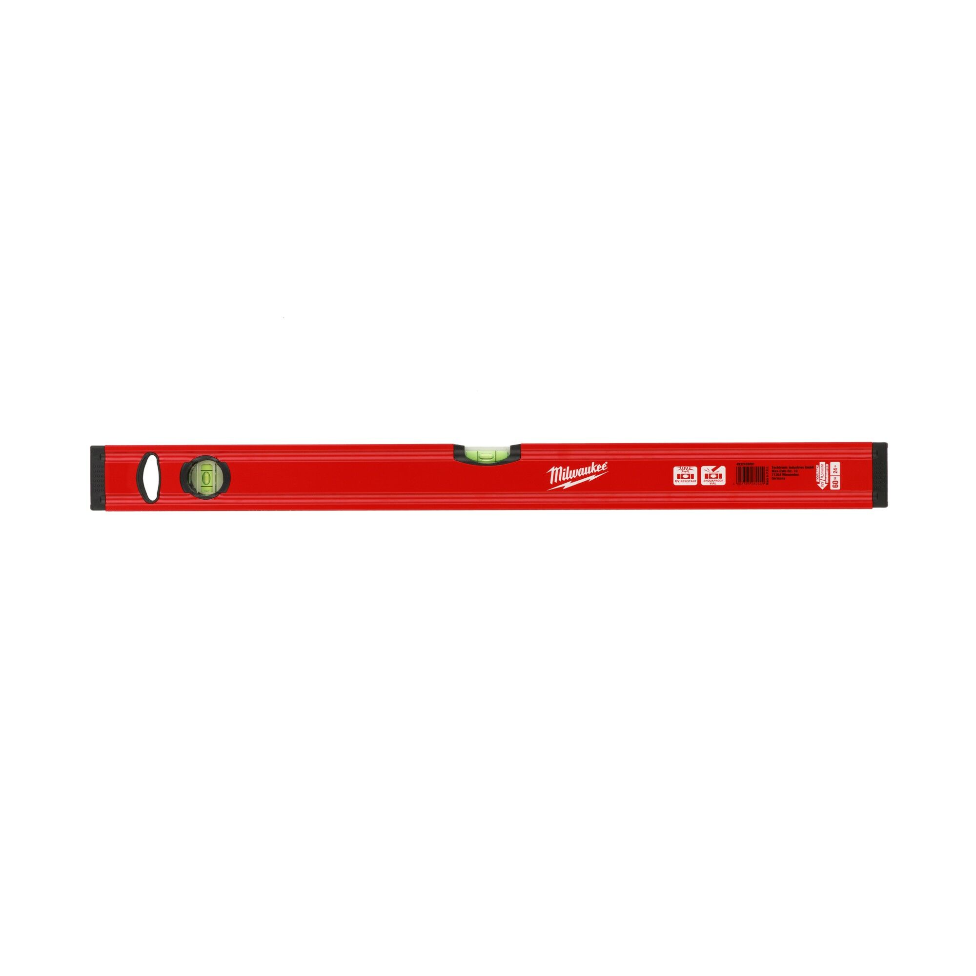 600mm (24")  MAGNETIC SLIM SPIRT LEVEL  MILWAUKEE