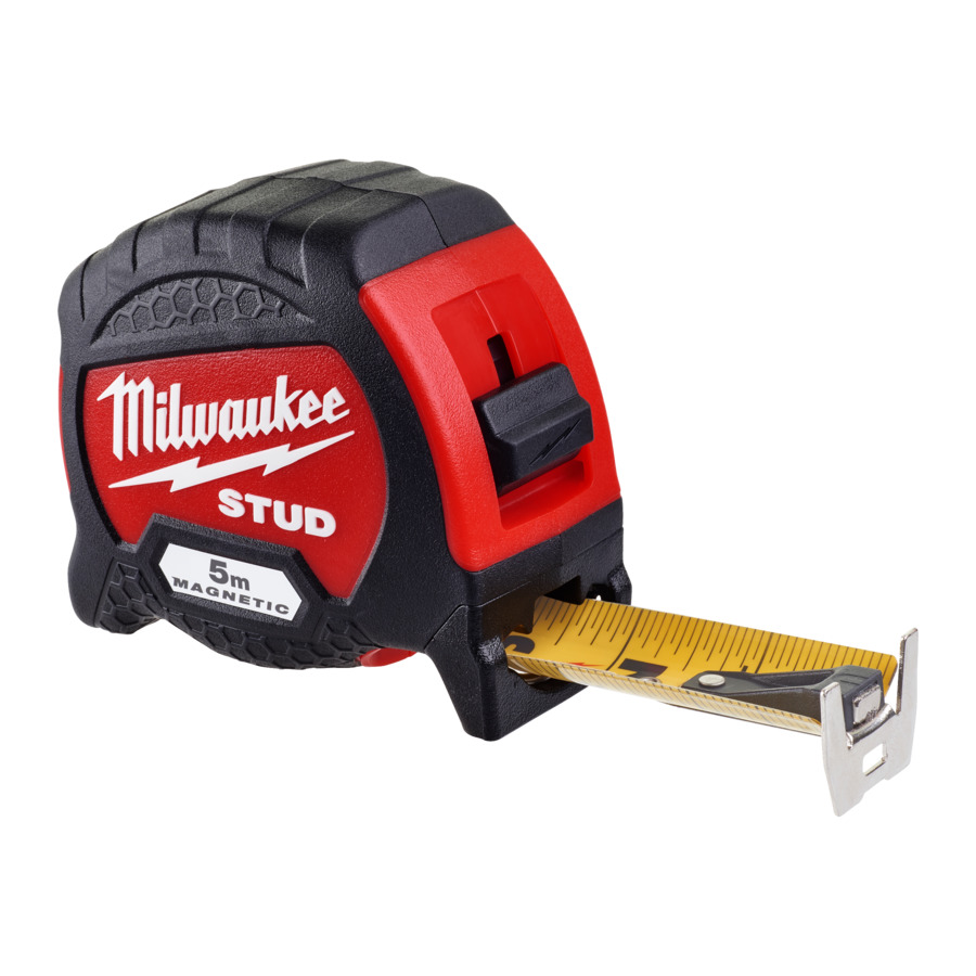 5m (16ft) STUD MAGNETIC TAPE MEASURE  MILWAUKEE