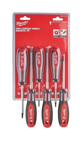 SCREWDRIVER SET TORX 6-PCE  MILWAUKEE