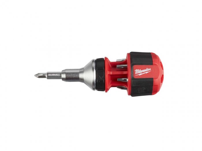 8-IN-1 COMPACT RATCHETING MULTIBIT SCREWDRIVER  MILWAUKEE