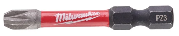 PZ-3 x 50mm SCREWDRIVER SHOCKWAVE BIT 1-PCE  MILWAUKEE