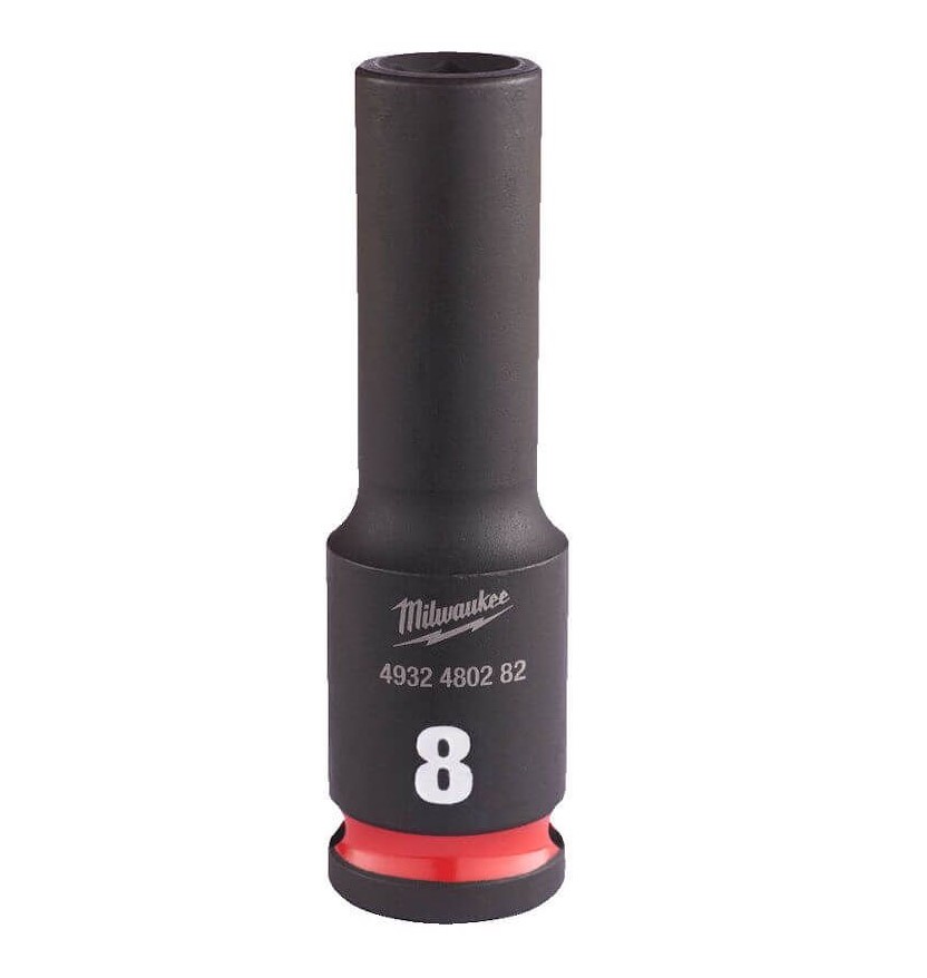 8mm x 3/8" DRIVE SHOCKWAVE DEEP IMPACT SOCKET MILWAUKEE