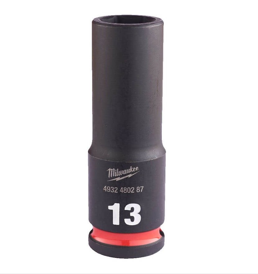 13mm x 3/8" DRIVE SHOCKWAVE DEEP IMPACT SOCKET MILWAUKEE