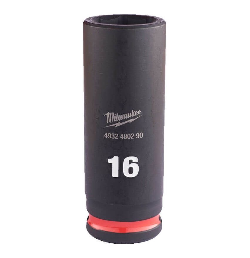 16mm x 3/8" DRIVE SHOCKWAVE DEEP IMPACT SOCKET MILWAUKEE