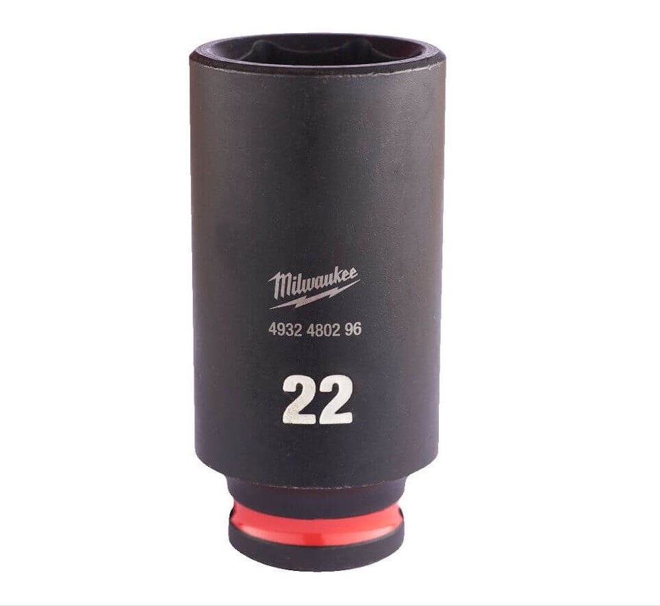 22mm x 3/8" DRIVE SHOCKWAVE DEEP IMPACT SOCKET MILWAUKEE