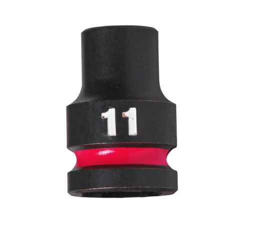 11mm x 1/2" DRIVE SHOCKWAVE SHORT IMPACT SOCKET MILWAUKEE