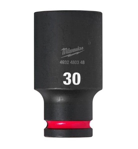 30mm x 1/2" DRIVE SHOCKWAVE DEEP IMPACT SOCKET  MILWAUKEE